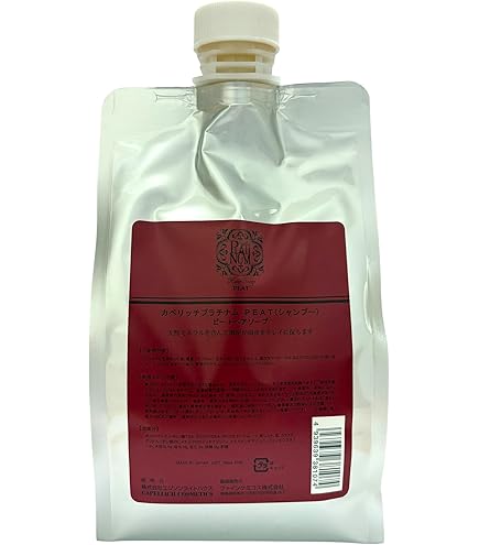 Amazon | カペリッチ プラチナム ヘアソープ ピート 750ml レフィル